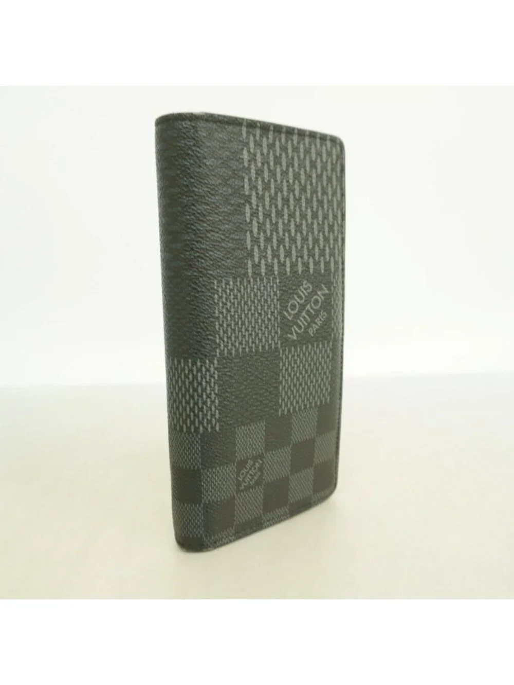 Louis Vuitton Wallet Damier Graphite Portefeuille Brazza NM Black